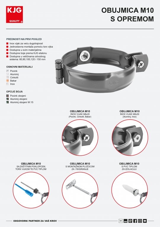Obujmica M10 s opremom