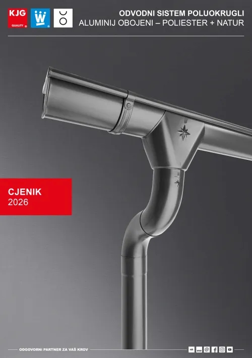 Aluminij obojeni + natur