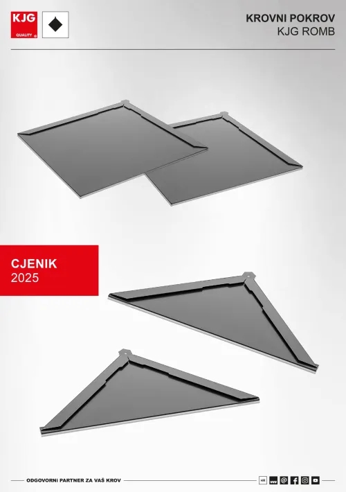 Krovni pokrov KJG romb