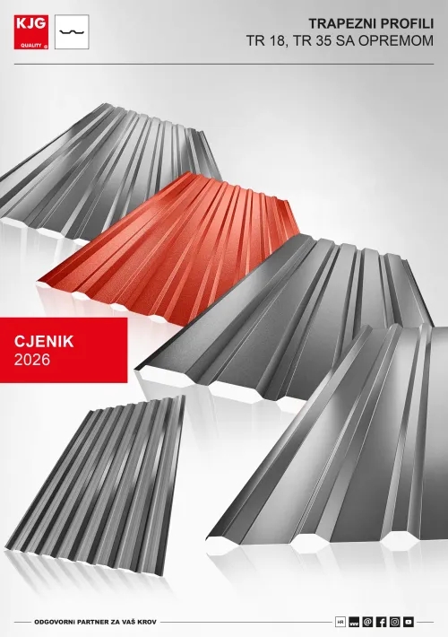 Trapezni profili TR sa opremom