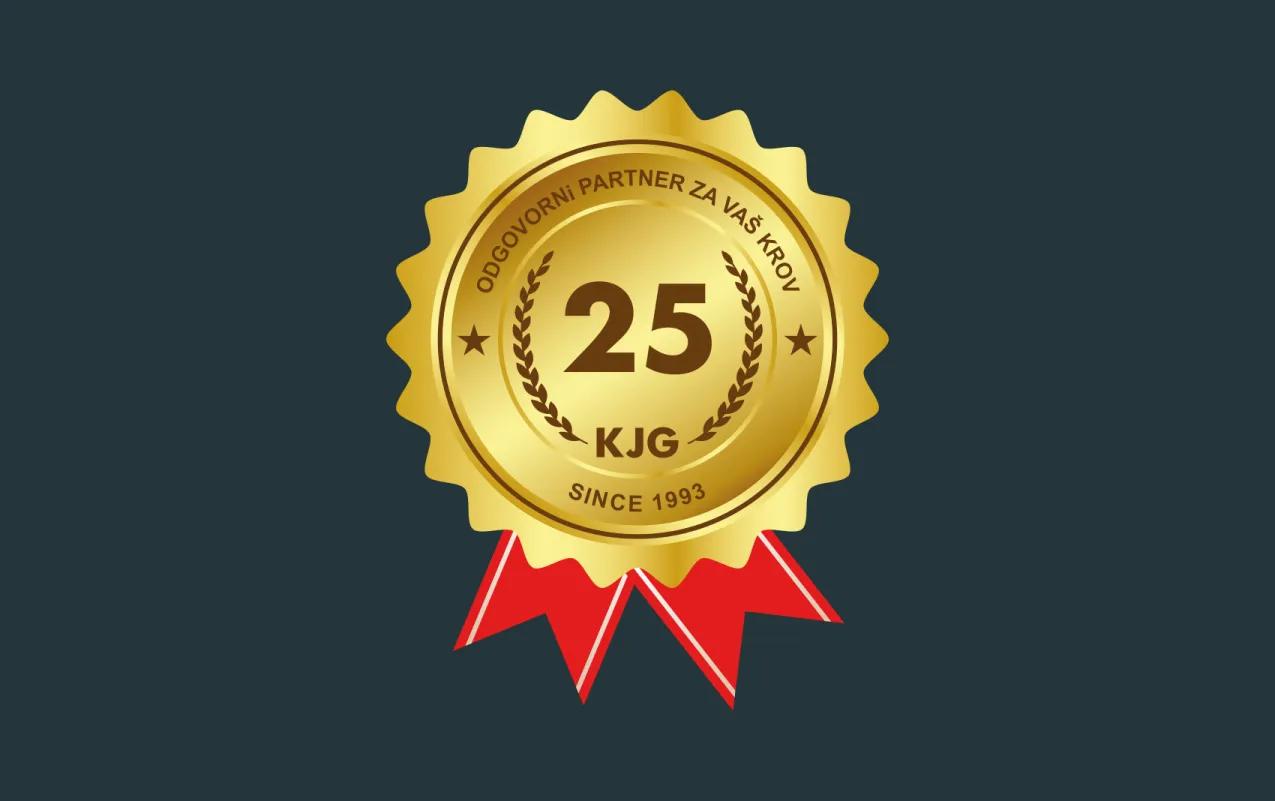 Proglašenje rezultata natjecanja prilikom 25. Obljetnice osnivanja tvrtke KJG a.s.