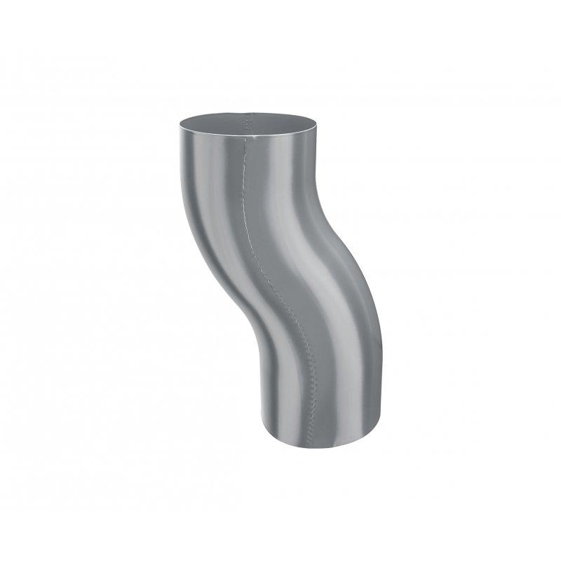 Koljeno odskočno  - Aluminij obojeni  - Svijetlo siva  -  Slika