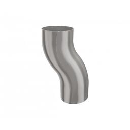 Koljeno odskočno  - Aluminij obojeni  - Tamno srebrna  -  Slika 1