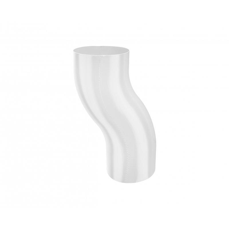 Koljeno odskočno  - Aluminij obojeni  - Bijela  -  Slika