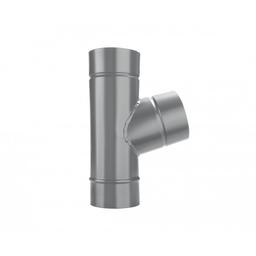 Redukcija cijevi 72°  - Aluminij obojeni  - Svijetlo siva  -  Slika 2