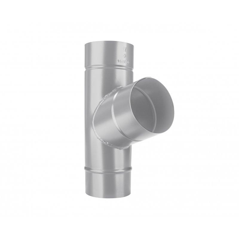 Redukcija cijevi 72°  - Aluminij obojeni  - Srebrna  -  Slika