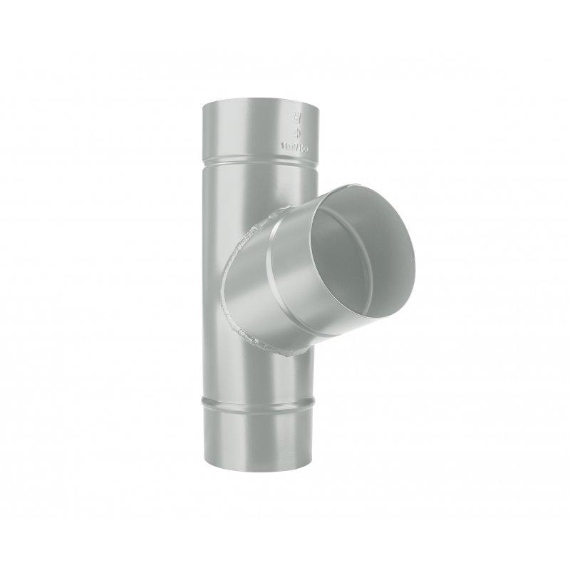 Redukcija cijevi 72°  - Aluminij obojeni  - Cink siva  -  Slika