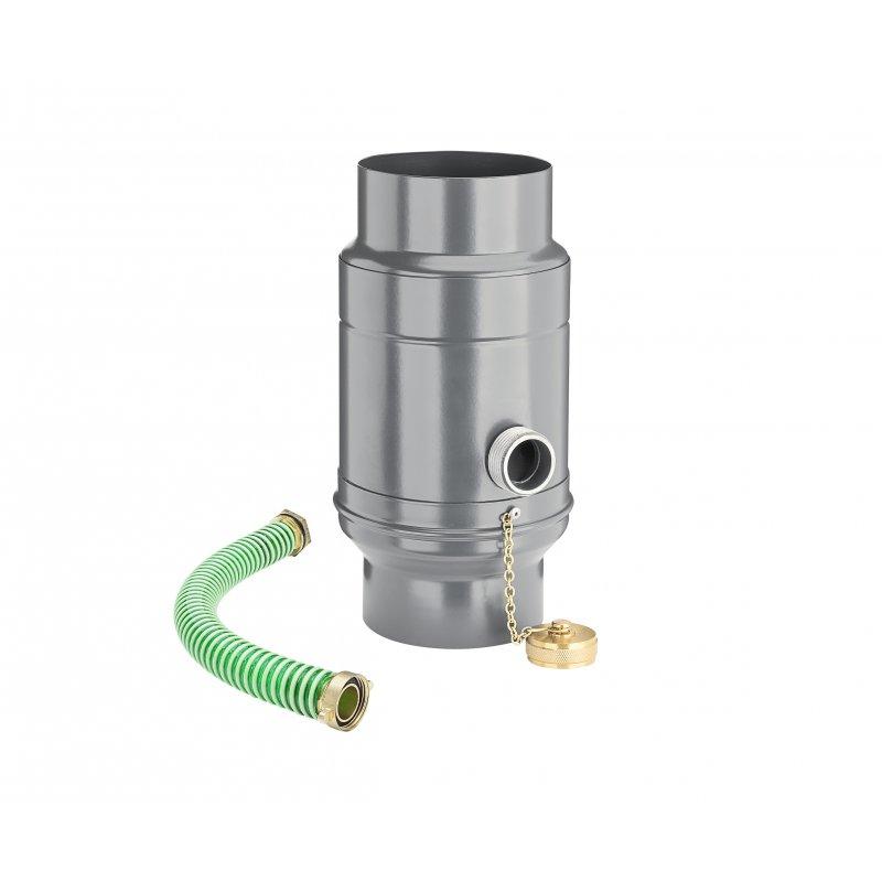 Zadržač vode sa crijevom  - Aluminij obojeni  - Svijetlo siva  -  Slika