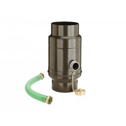 Zadržač vode sa crijevom - Aluminij obojeni - Zeleno smeđa - Slika 1