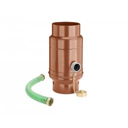 Zadržač vode sa crijevom  - Aluminij obojeni  - Bakreno smeđa  -  Slika 1