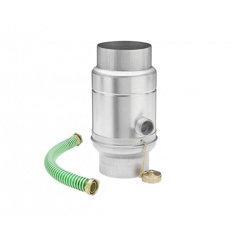 Zadržač vode sa crijevom  - Aluminij  - Natur  -  Slika