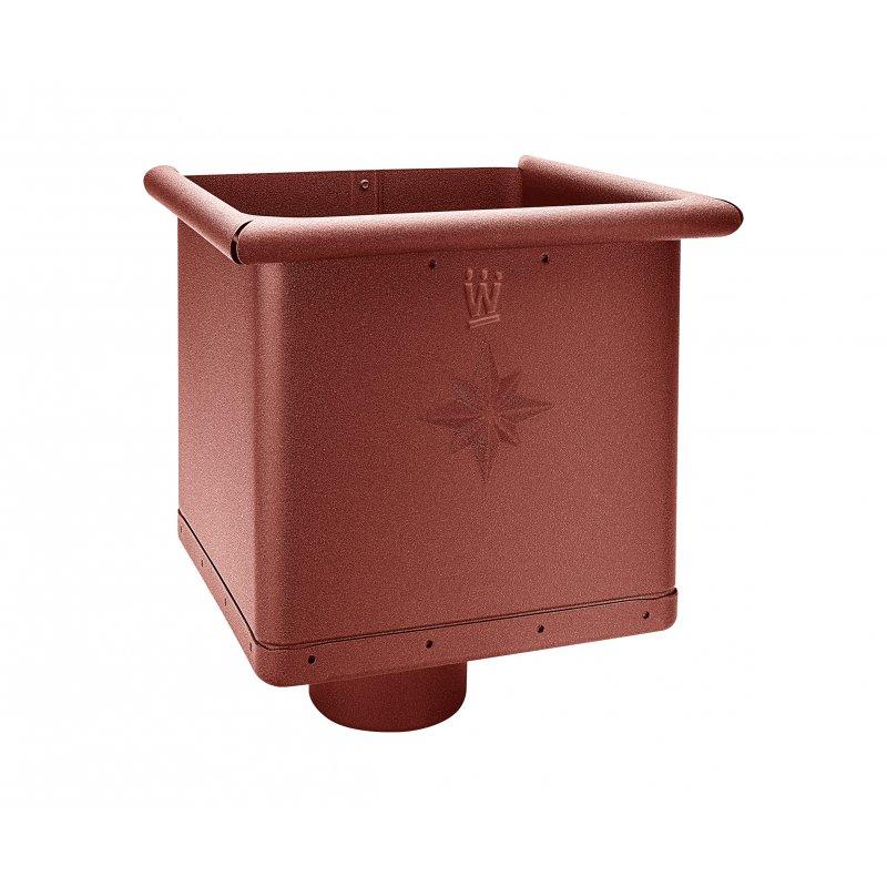 Sabirni kotlić kubicki ekscentričan  - Aluminij obojeni
W.15  - Vinsko crvena W.15  -  Slika