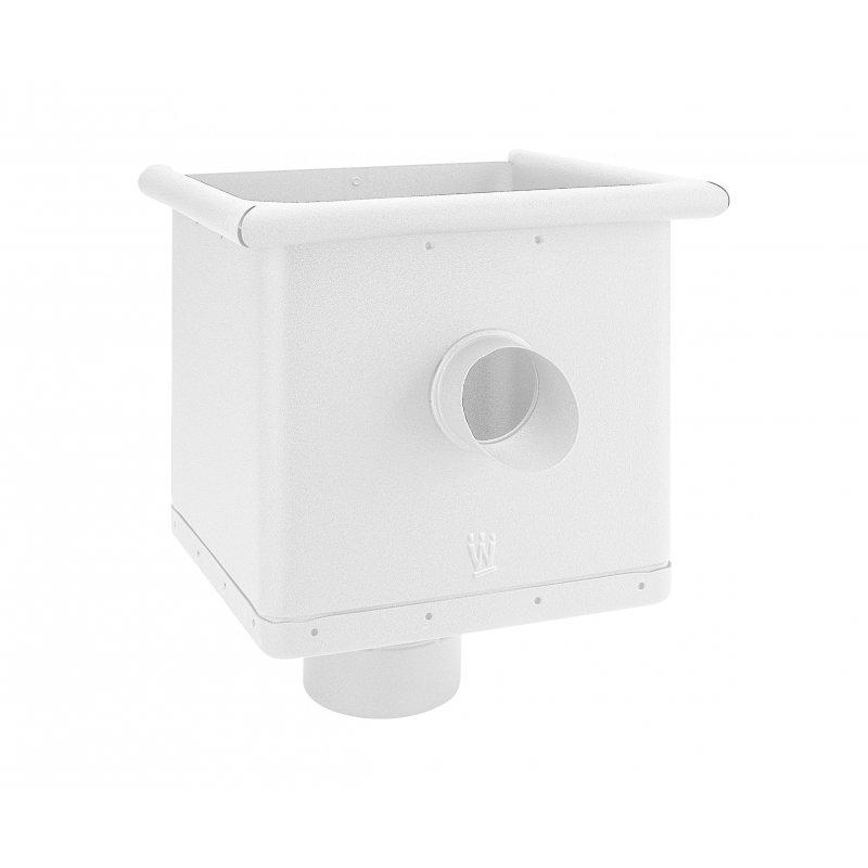 Sabirni kotlić kubicki ekscentrični s otvorom  - Aluminij obojeni
W.15  - Bijela W.15  -  Slika