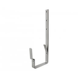 Kuka kvadratna  - Pocink obojeni  - Tamno srebrna – P.20  -  Slika 1