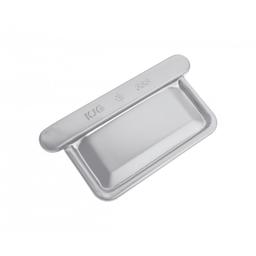 Čelo kvadratno  - Pocink obojeni  - Srebrna  -  Slika 1