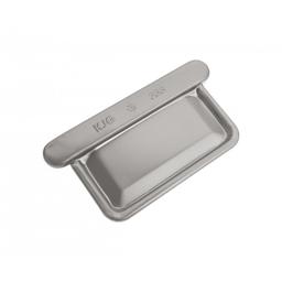 Čelo kvadratno  - Pocink obojeni  - Tamno srebrna – P.20  -  Slika 1