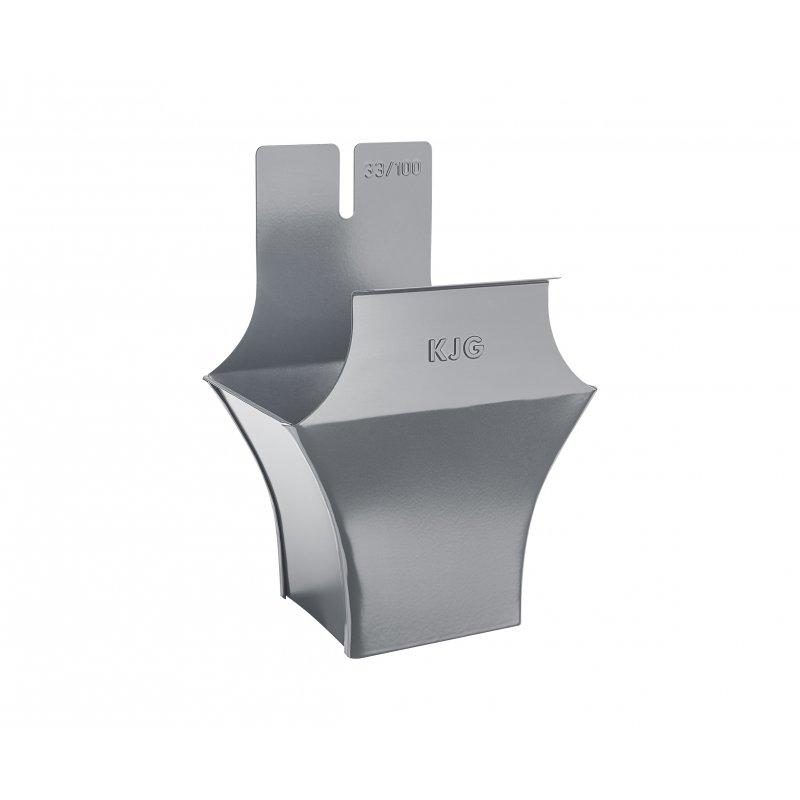 Kotlić kvadratni  - Pocink obojeni  - Prašno siva  -  Slika