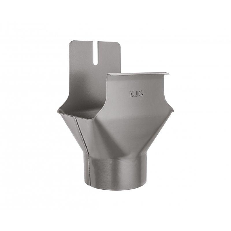 Kotlić kvadratni na okruglo  - Pocink obojeni  - Tamno srebrna – P.20  -  Slika