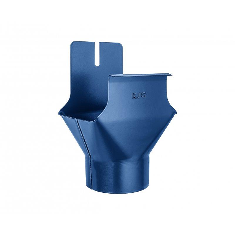 Kotlić kvadratni na okruglo  - Pocink obojeni  - Tamno plava  -  Slika