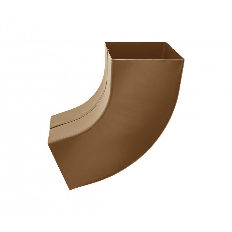 Koljeno kvadratno 72°  - Pocink obojeni  - Metalik bakrena  -  Slika