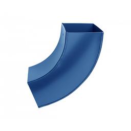 Koljeno kvadratno 72°  - Pocink obojeni  - Tamno plava  -  Slika 2