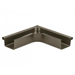 Kutnik vanjski kvadratni  - Aluminij obojeni  - Zeleno smeđa  -  Slika 1