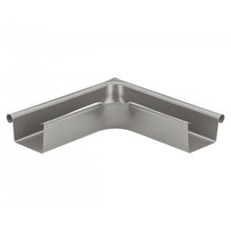 Kutnik vanjski kvadratni  - Aluminij obojeni  - Tamno srebrna  -  Slika 1