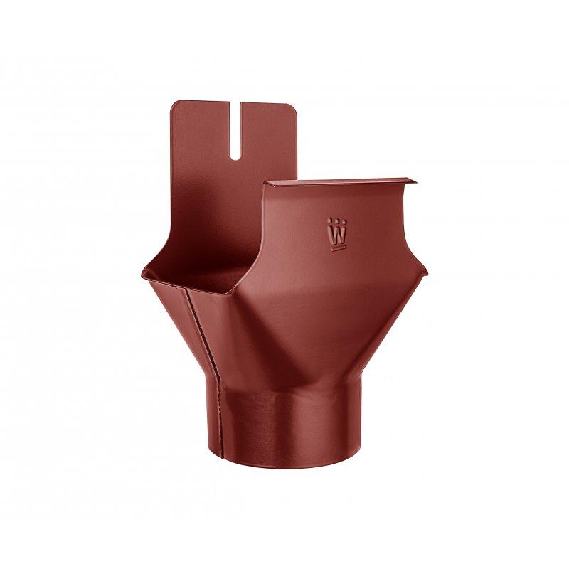 Kotlić kvadratni na okruglo  - Aluminij obojeni  - Vinsko crvena  -  Slika