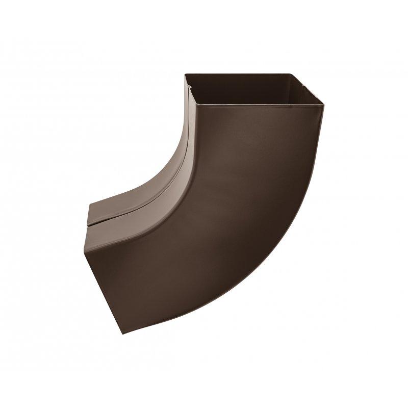 Koljeno kvadratno 72°  - Aluminij obojeni  - Testa di Moro  -  Slika