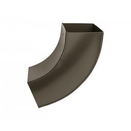 Koljeno kvadratno 72°  - Aluminij obojeni  - Zeleno smeđa  -  Slika 2