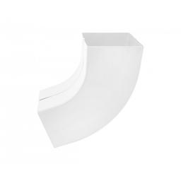 Koljeno kvadratno 72°  - Aluminij obojeni  - Bijela  -  Slika 1