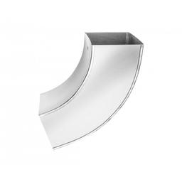 Koljeno kvadratno 72°  - Aluminij  - Natur  -  Slika 2