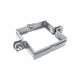 Obujmica kvadratna M10  - Aluminij obojeni  - Svijetlo siva  -  Slika 1