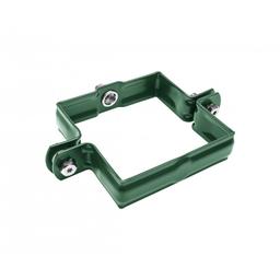 Obujmica kvadratna M10  - Aluminij obojeni  - Mahunasto zelena  -  Slika 1