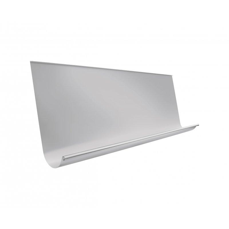 Žlijeb natkrovni  [s=0,55]  - Pocink obojeni  - Srebrna  -  Slika