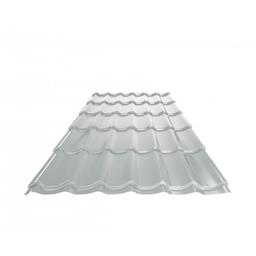 Limeni pokrov UNI 1  - Pocink obojeni  - Blago siva  -  Slika 1