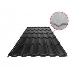 Limeni pokrov UNI 1 SQ (sound – aqua)  - Pocink obojeni
MATT  - Intenzivno crna MATT  -  Slika 1