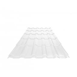 Limeni pokrov UNI 2  - Pocink obojeni  - Sivo bijela  -  Slika 1