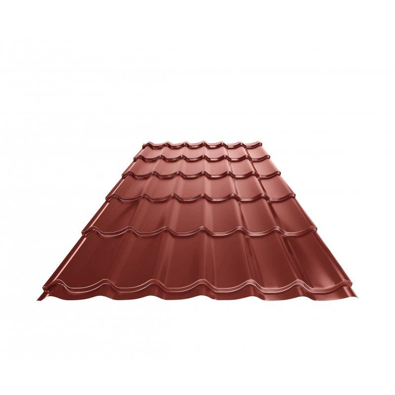 Limeni pokrov UNI 1 standard  - Pocink obojeni
MARCEGAGLIA  - Vinsko crvena  -  Slika