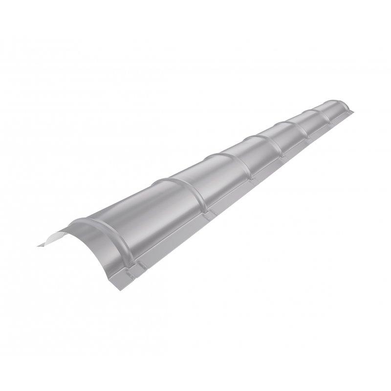 Sljemenjak za limeni pokrov  - Pocink obojeni  - Srebrna  -  Slika