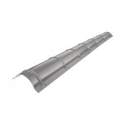 Sljemenjak za limeni pokrov  - Pocink obojeni  - Tamno srebrna  -  Slika 1