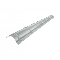 Sljemenjak za limeni pokrov  - Pocink obojeni  - Blago siva  -  Slika 1