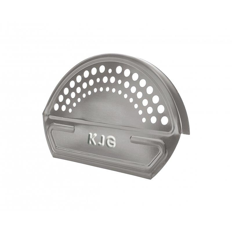 Čelo sljemenjaka - Pocink obojeni - Tamno srebrna - Slika