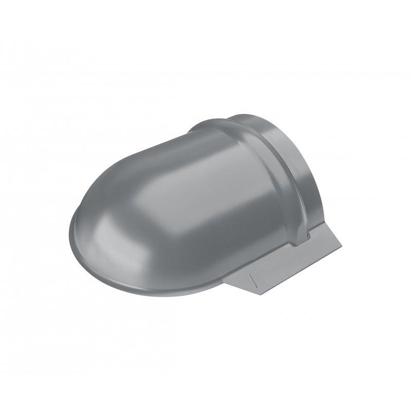 Obli završetak sljemena  - Pocink obojeni  - Prašno siva  -  Slika