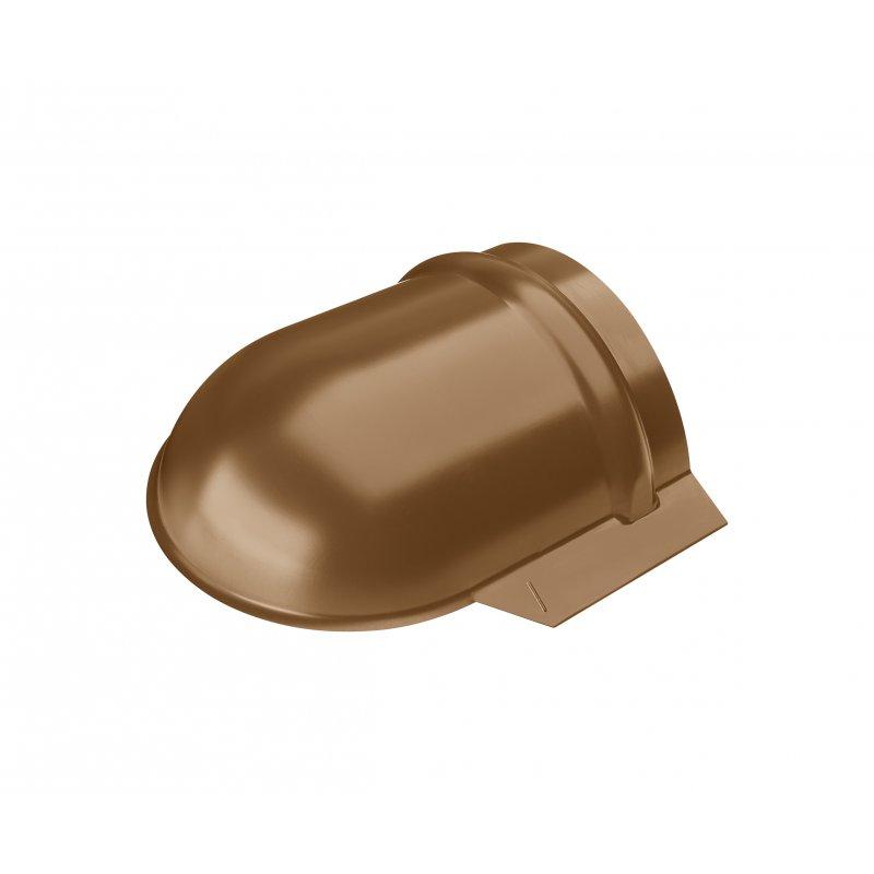 Obli završetak sljemena  - Pocink obojeni  - Metalik bakrena  -  Slika