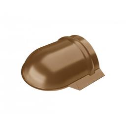 Obli završetak sljemena  - Pocink obojeni  - Metalik bakrena  -  Slika 1