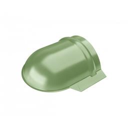 Obli završetak sljemena - Pocink obojeni - Travnato zelena - Slika 1