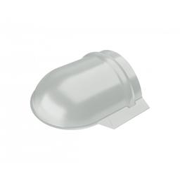 Obli završetak sljemena - Pocink obojeni - Blago siva - Slika 1