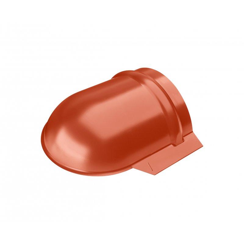 Obli završetak sljemena  - Pocink obojeni  - Rally crvena  -  Slika