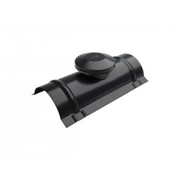 Ventilirajući sljemenjak  - Pocink obojeni  - Intenzivno crna  -  Slika 1